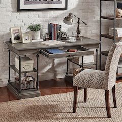 Grey Finish Desk