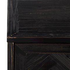 Goram 2-Cabinet 1-Drawer Reclaimed Fir Fireplace