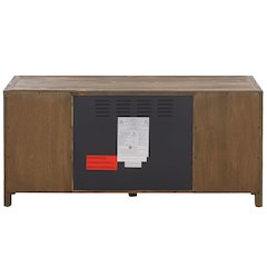 Jerah 2-Cabinet Reclaimed Fir Fireplace