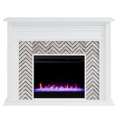Hebbington Tiled Fireplace