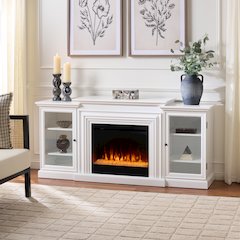 Lincoln 4-Shelf Electric Fireplace