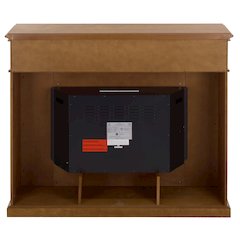 Trevor 2-Drawer Wood Mantel