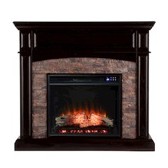 Grantham Convertible Touch Screen Electric Fireplace