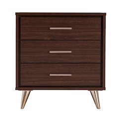 Oren Modern Bedside Table with Drawers