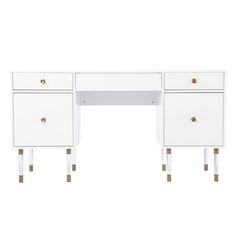 Helston White Writing Desk