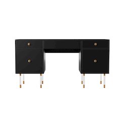 Helston Black Writing Desk