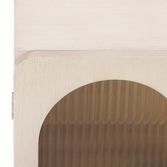Walter Wood And Glass Wall Cabinet