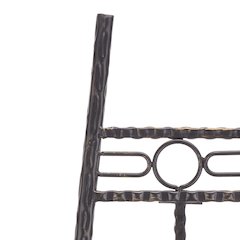 Ian Iron Easel/Black & Gold