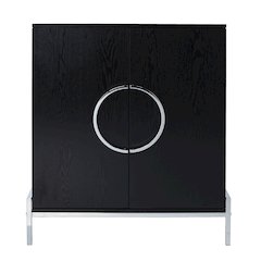 Pierton Double-Door Bar Cabinet