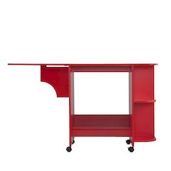 Expandable Rolling Sewing Table/Craft Station - Universal Style - Farmhouse