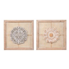 Lamsting Decorative Wall Panels – 2PC Set in Brown Color