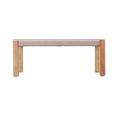 Brendina Outdoor Glass-Top Cocktail Table