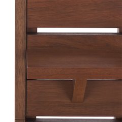 Diane Eucalyptus Wood Outdoor Shower