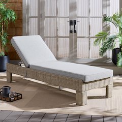 Jeremy Pe Wicker Sunlounger
