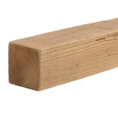 Beno 48" Floating Reclaimed Pine Mantel Shelf