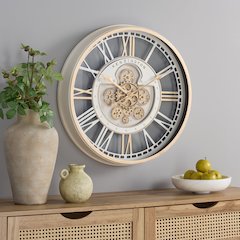 Willmar Translucent Roman Gear Clock