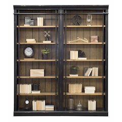 Toulouse Two 8' Tall Bookcase Wall With Ladder