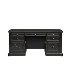 Modern Desk With Drawers – Aesthetic Wood Office Table for Bedroom Study