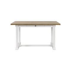 Bluff Point Modern Wood Counter Height Kitchen Dining Table, Brown