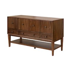 Wood Sideboard, Dining Storage, TV Stand, Entertainment Console, Brown