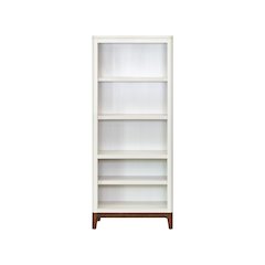 Contemporary Laminate Wood Open Bookcase, Office Shelving, Storage Cabinet