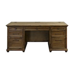 Porter Traditional Credenza, Brown