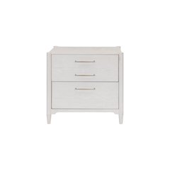 Wood Lateral File, Office Storage File Drawer, Locking Drawer, Assembled, White