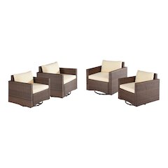 360 Degree Glider Chair (Set Of 4)