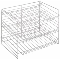 Iron Wire Storage Rack (Chrome)