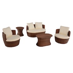 Outdoor 5-Piece Conversation Set
