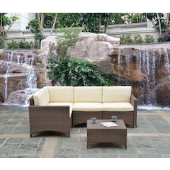 Modular Sectional Conversation Set