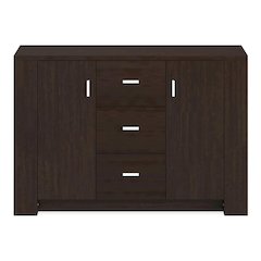 Nathan Modern Wood Multi-Storage Buffet in Cappuccino