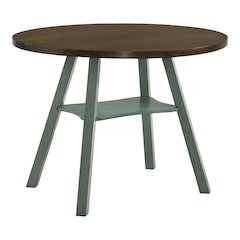 Elda Wood Drop-Leaf Counter Height Dining Table