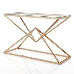 Cazzanarro Contemporary Metal Sofa Table