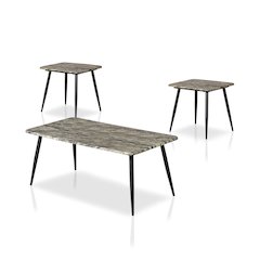 Teres Wood 3-Piece Coffee Table Set