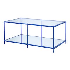 Mendry Metal 1-Shelf Coffee Table