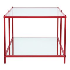 Mendry Metal 1-Shelf Coffee Table
