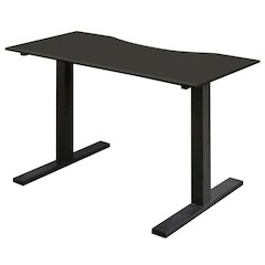 Seantay Metal Adjustable Short Desk with USB