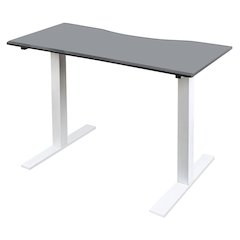 Seantay Metal Adjustable Short Desk with USB