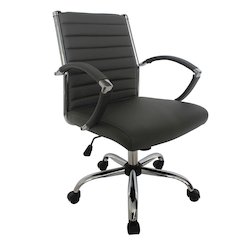Damse Faux Leather Adjustable Office Chair