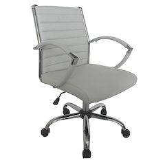Damse Faux Leather Adjustable Office Chair