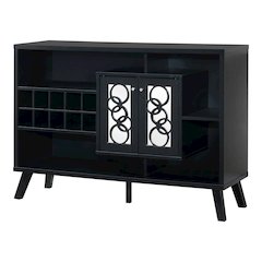 Rewest Wood Multi-Storage Buffet in Cappuccino