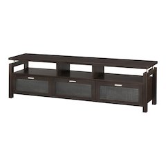 Missie Contemporary Wood Multi-Storage TV Stand in Espresso