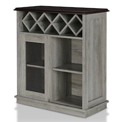 Wynot 4-Shelf Wood Buffet with Sliding Door
