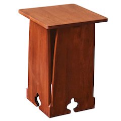 Mission Oak Tabouret Side Table - Michael's Cherry