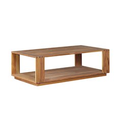Imperial Grove Outdoor Solid Teak Wood Coffee Table