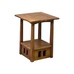Arts and Crafts / Mission Style Taboret End Table