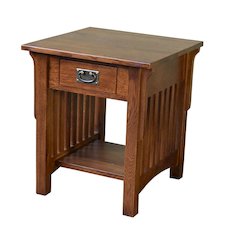 Mission 1 Drawer Crofter End Table