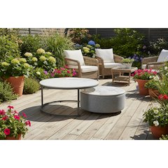 Serene Outdoor Modern Outdoor Coffee Table - Grey