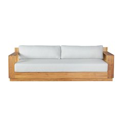 Imperial Grove Outdoor Solid Teak Wood Sofa - 84"